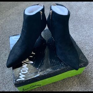 Sam Edelman Kinsey black suede bootie NWT